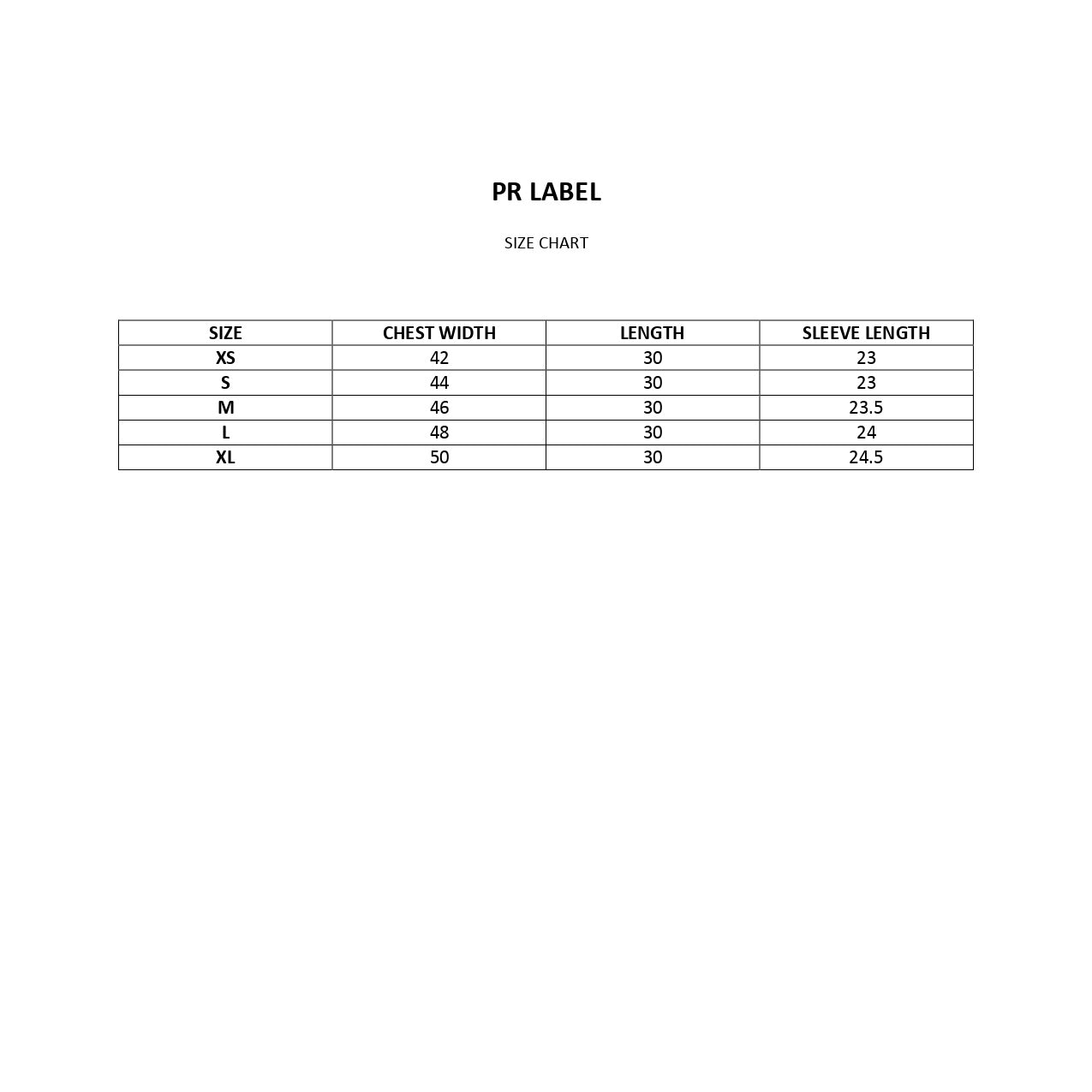 PR black alpha shirt