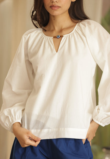 Cotton top & shorts
