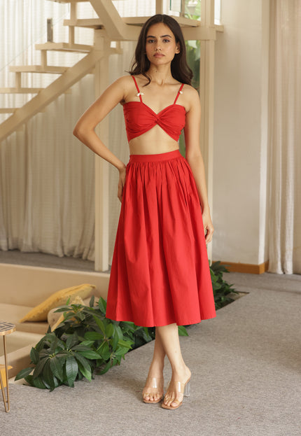 Red co-ord