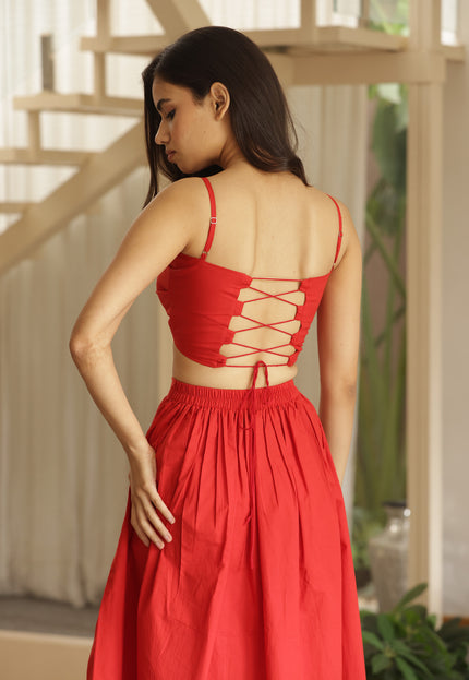 Red co-ord