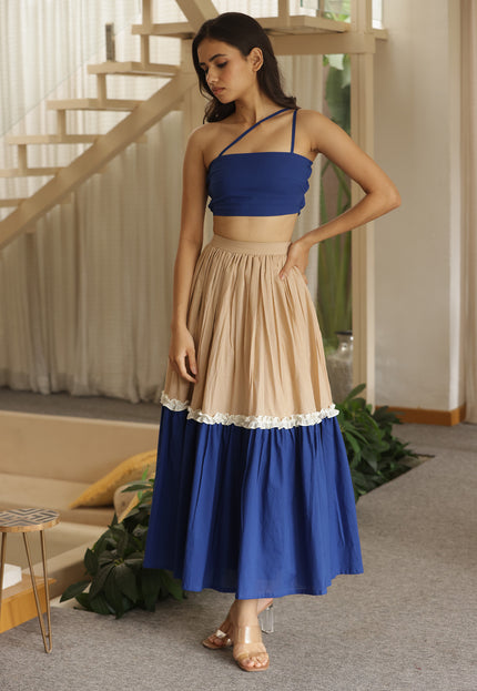 Royal blue top