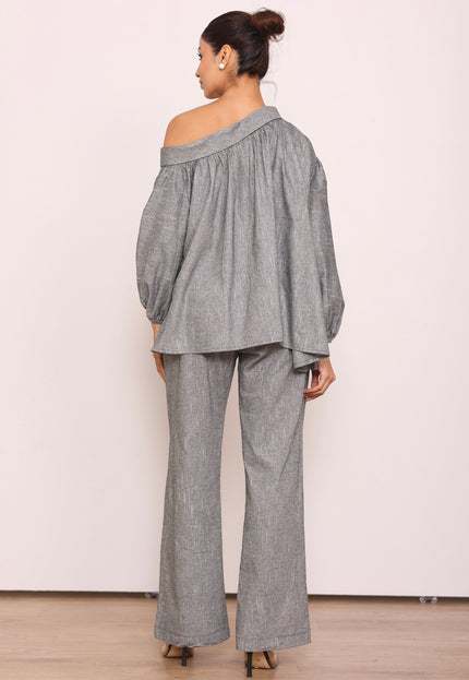Drop shoulder top