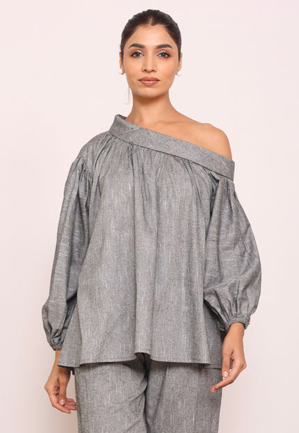 Drop shoulder top