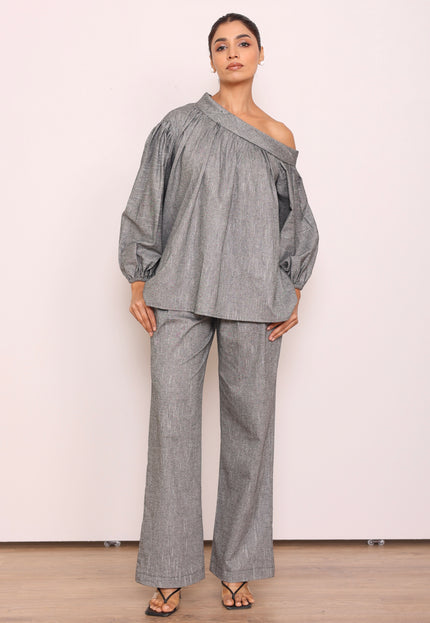 Drop shoulder top