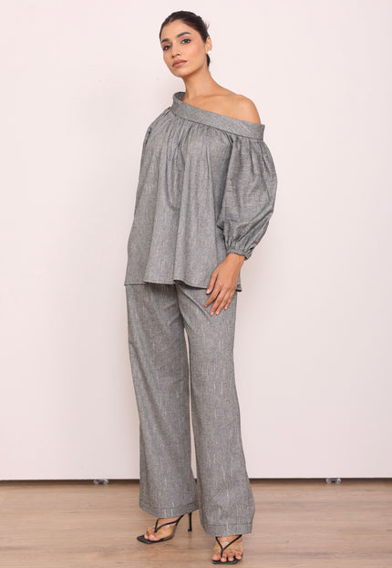 Drop shoulder top