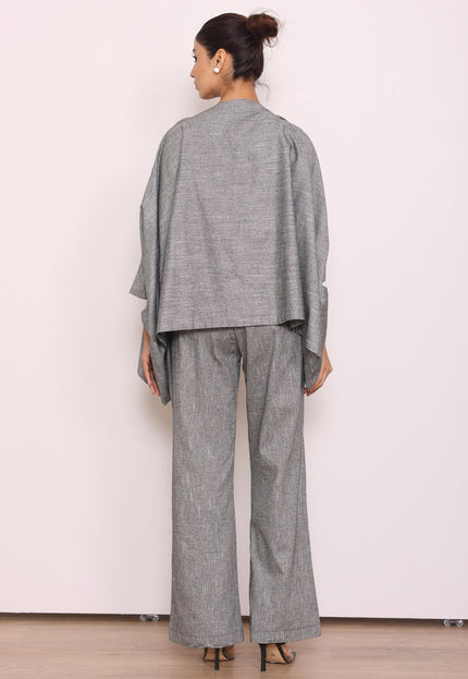 Tailored high waist pants + Flare top