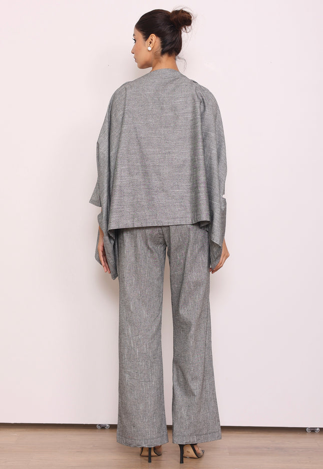 Tailored high waist pants + Flare top