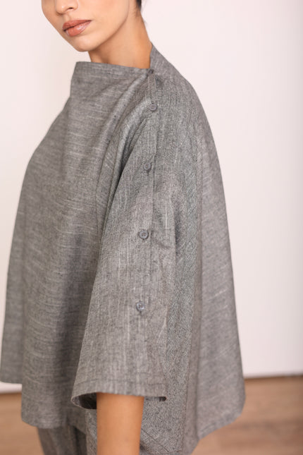 Tailored high waist pants + Flare top