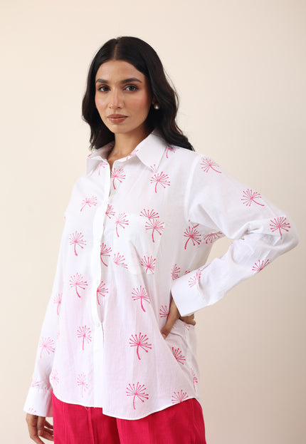 White cotton shirt