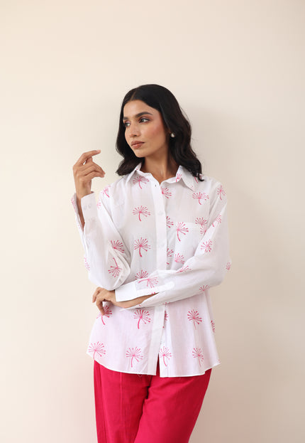 White cotton shirt