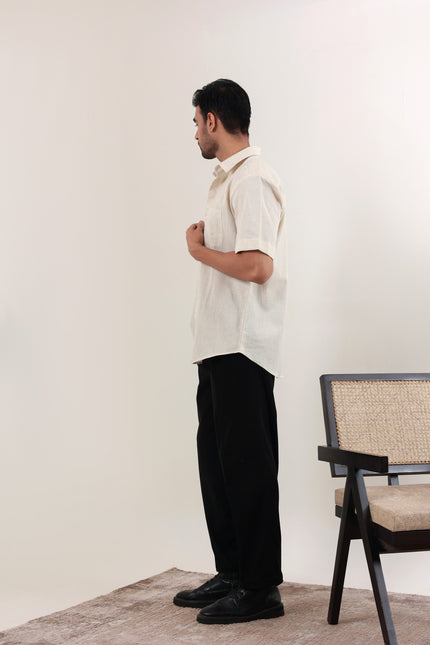 Regular fit cotton shirt