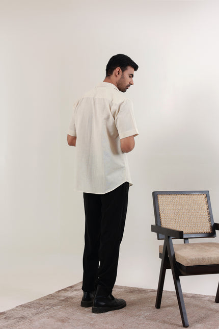 Regular fit cotton shirt