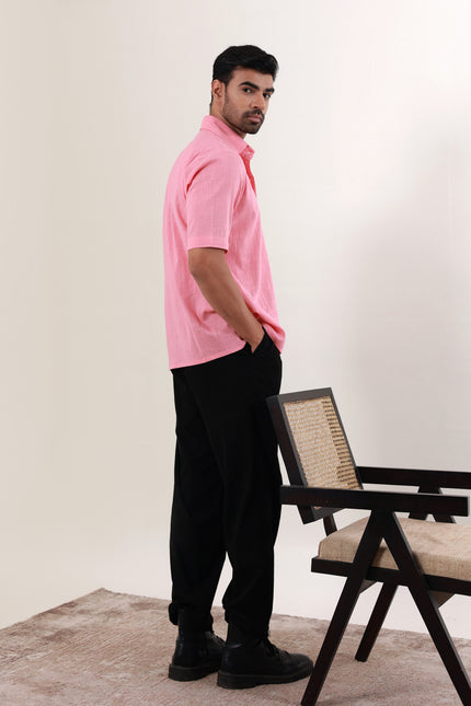 Regular fit cotton shirt