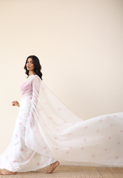 Kota doria printed saree