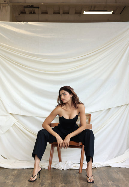 Black Boned corset