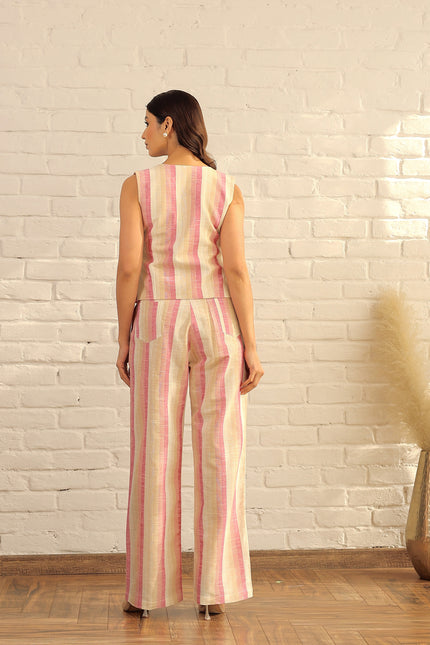 High waist trousers + Waistcoat