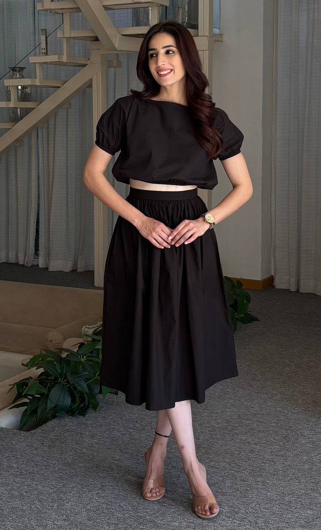 Black co-ord set