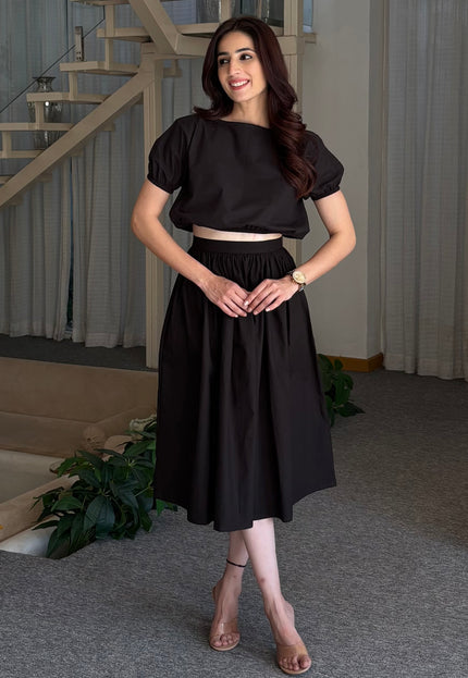 Black co-ord set