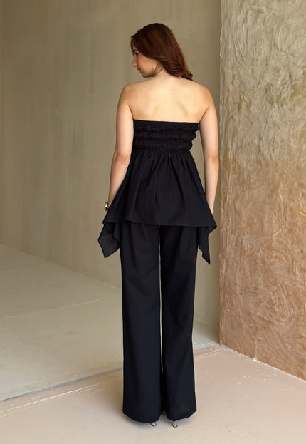 Black cotton co-ord