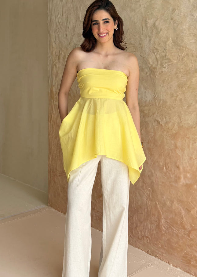 Cotton linen co-ord