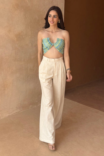 Cotton boho bandeau top