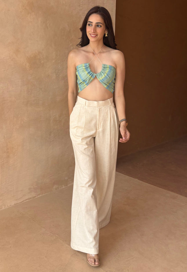 Cotton boho bandeau top