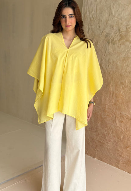 Cotton flared top