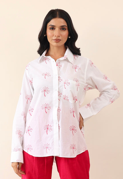 White cotton shirt