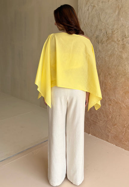 Cotton flared top