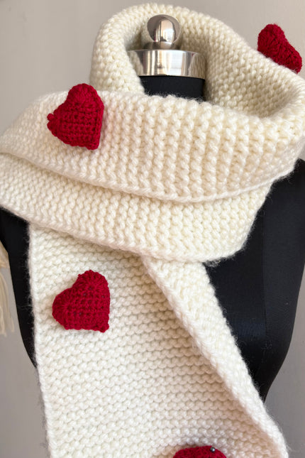 Handwoven wool muffler