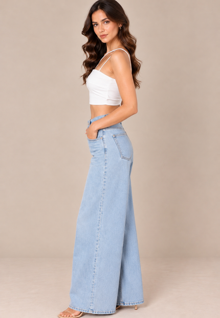 White cotton tube top