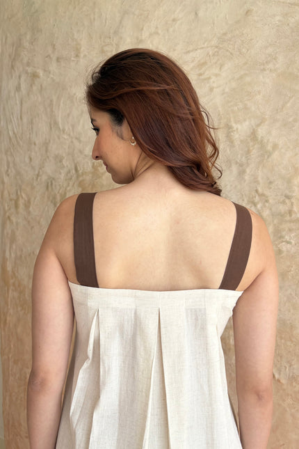 Beige maxi dress