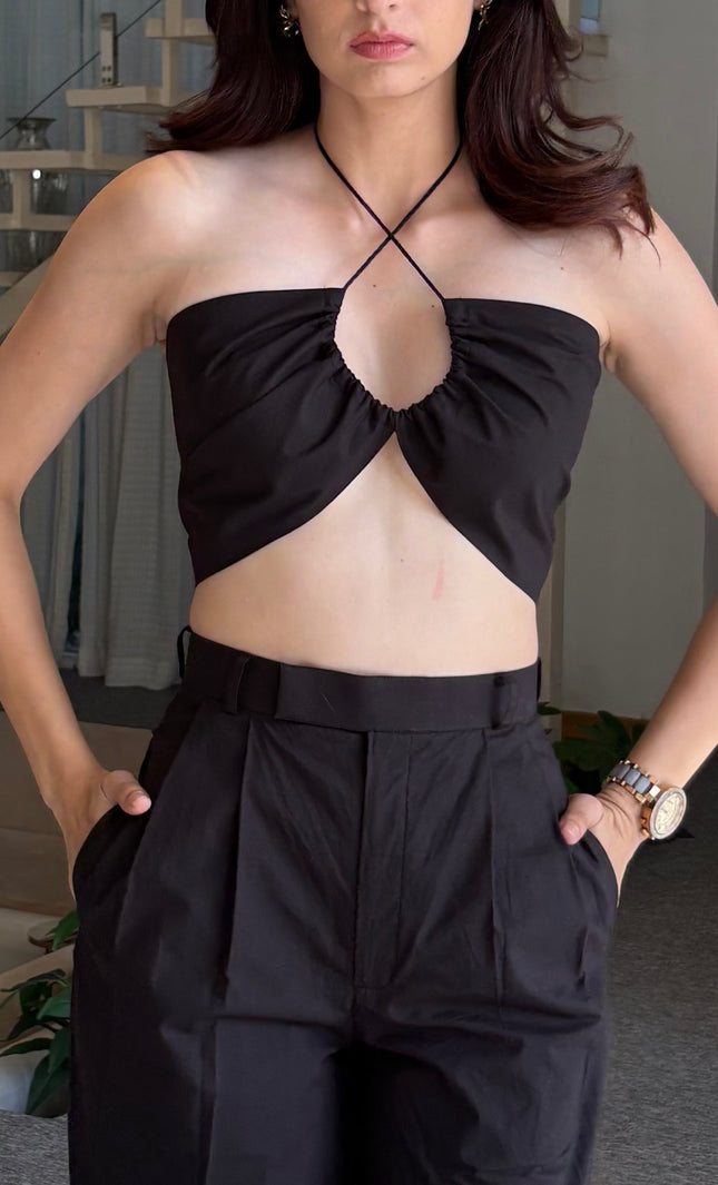 Black bralette