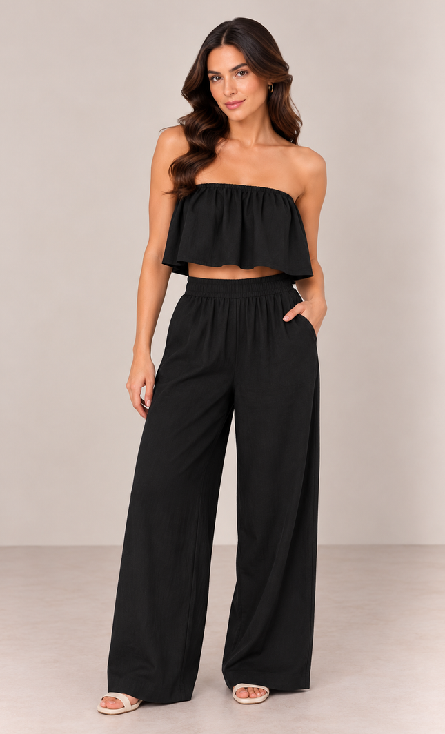 Black tube co-ord