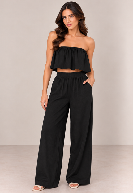 Black tube co-ord