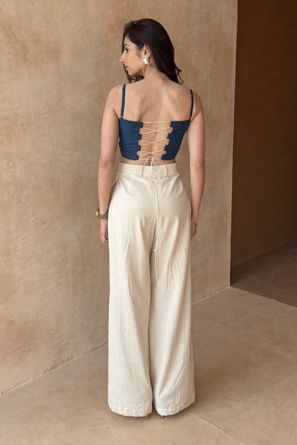Denim Bandeau top