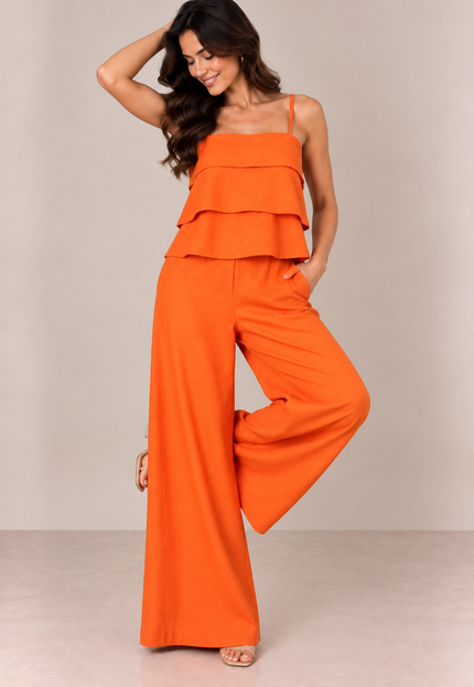 Black cotton co-ord