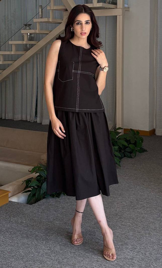 Black co-ord set