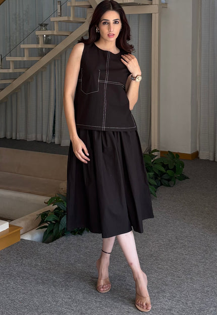 Black co-ord set
