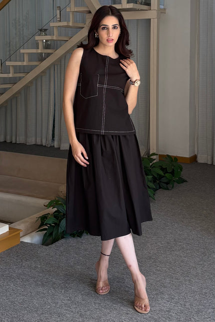 Black co-ord set