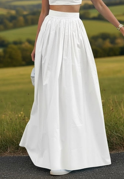 White long skirt