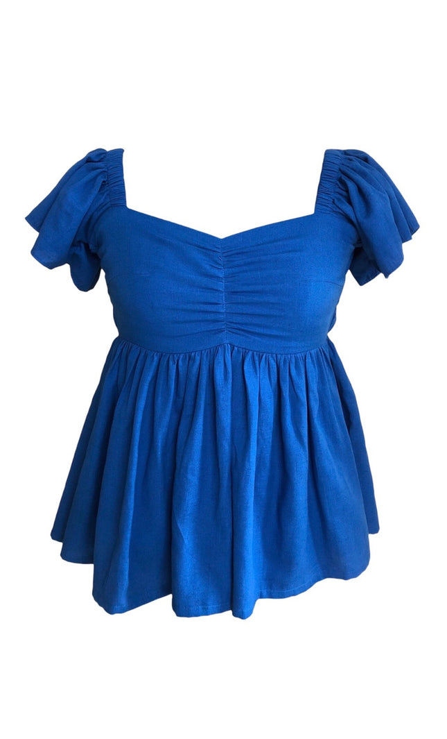 Solid frill top
