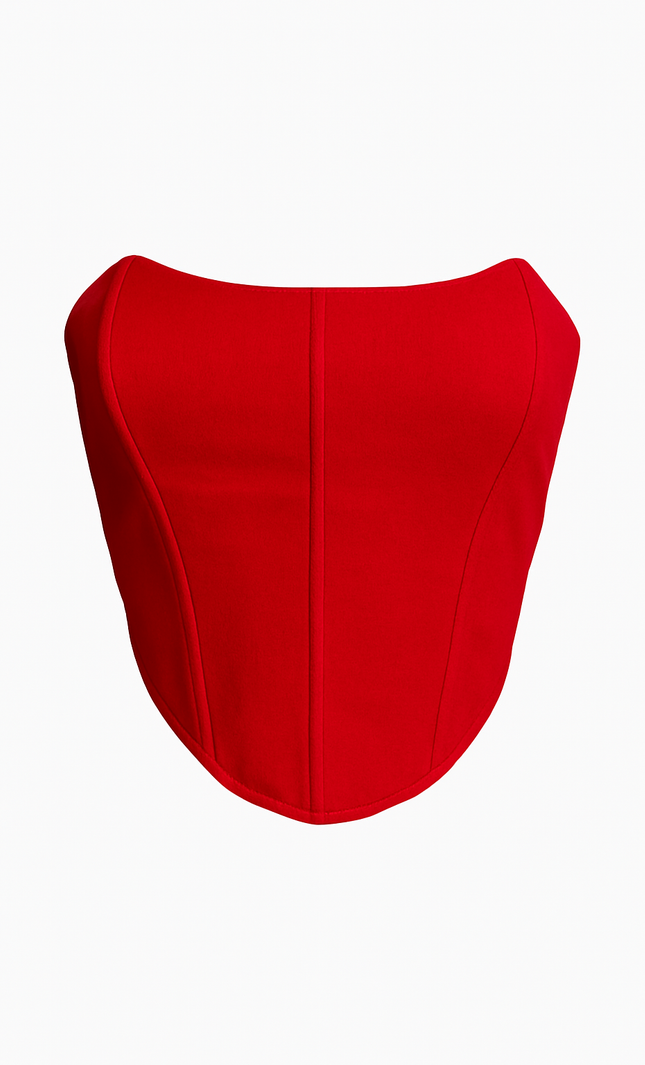 Fiery flame corset