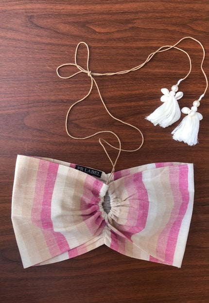 Cotton boho bandeau top