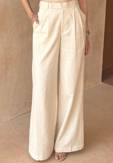 Cotton tailored pant