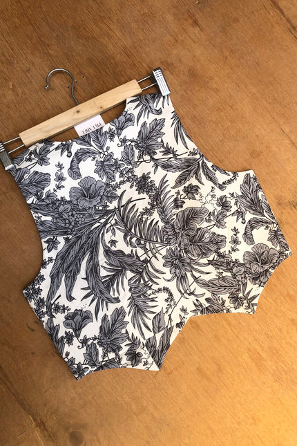 Cotton printed waistcoat