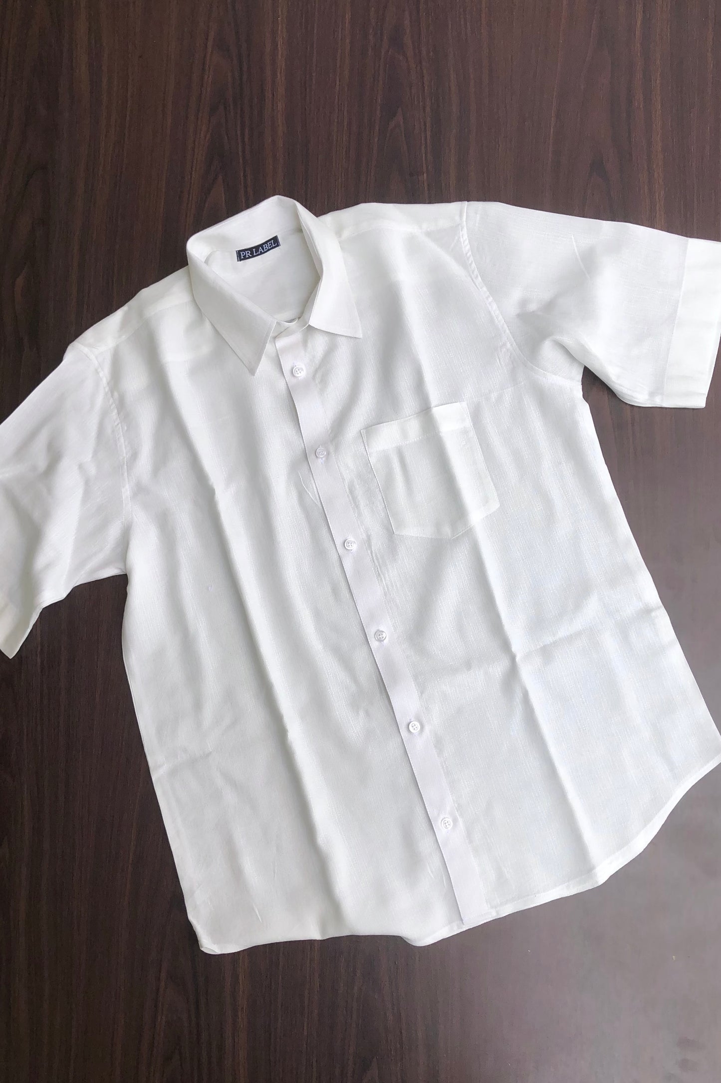 White tailored shirt
