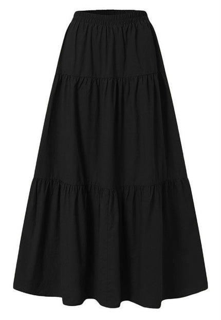Cotton maxi skirt